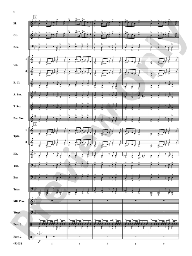 Cheyenne - Concert Band Conductor Score & Parts (Digital Download)