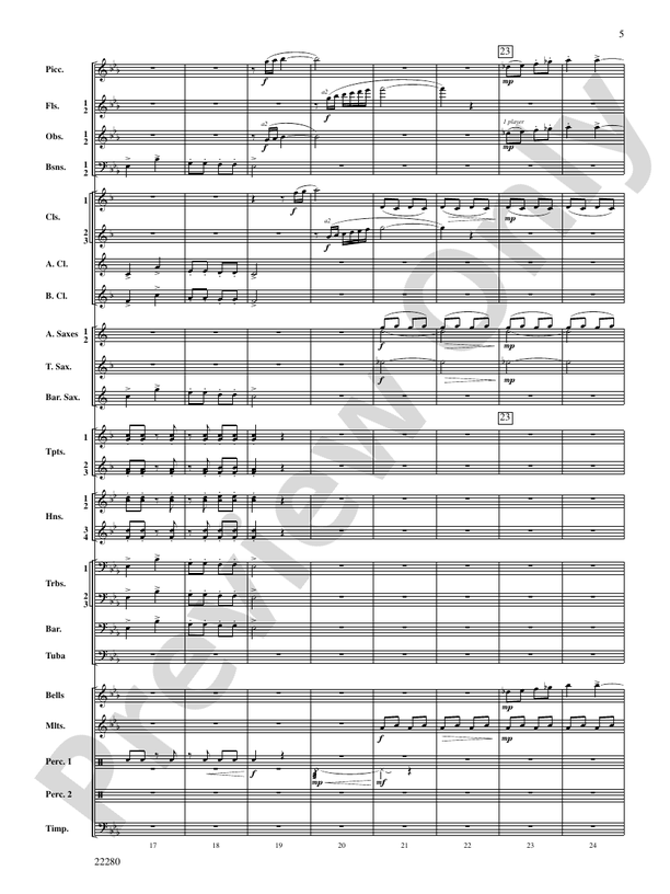 Moravian Folk Rhapsody - Concert Band Conductor Score & Parts (Digital Download)