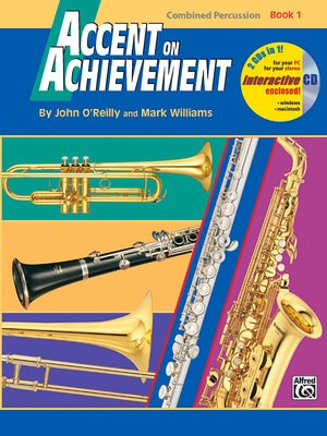 Accent on Achievement Bk 1 Combined Perc Bk/Cd