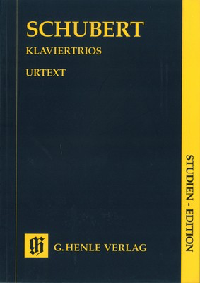 Piano Trios Op. 99 Op. 100 D28 Op. 148 Post - Study Score - Franz Schubert - G. Henle Verlag Study Score Score