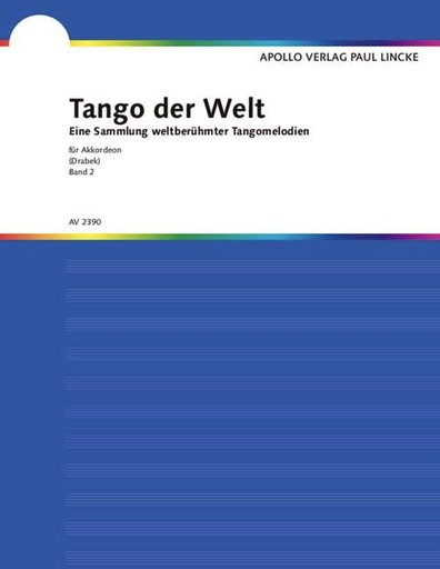 TANGOS FROM ALL OVER THE WORLD VOL 2 P/ACCORDION -  - ACCORDIAN - APOLLO