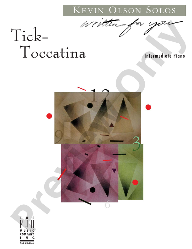 Tick-Toccatina - Piano (Digital Download)
