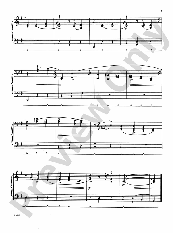 Left-Hand Solos, Book 2 (for left hand alone) - Piano Solo (Digital Download)