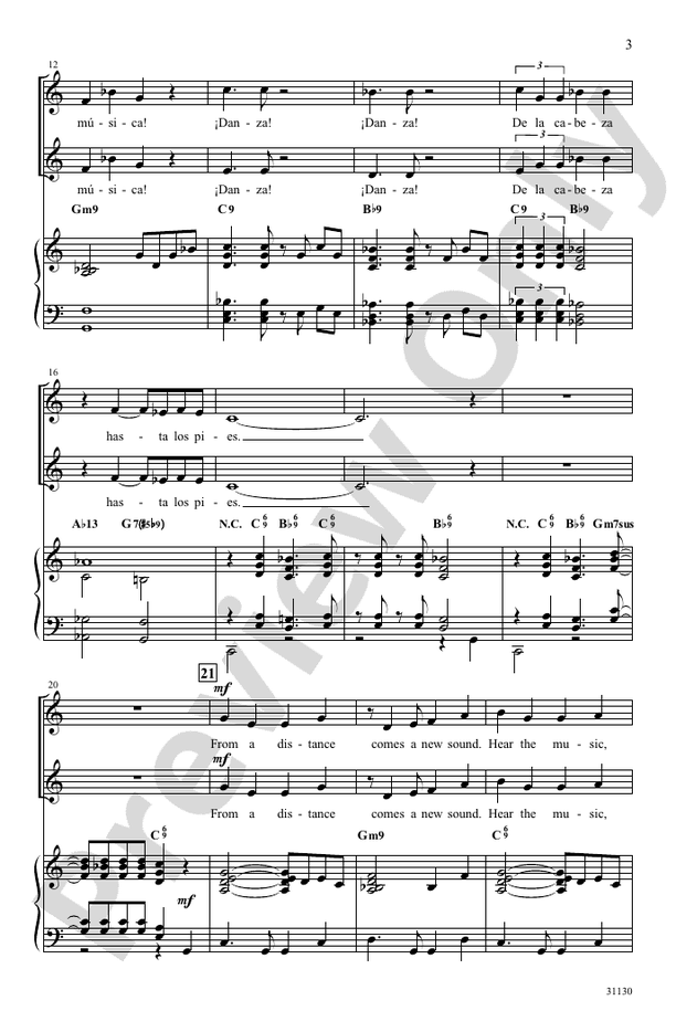 ¡Danza! - 2-Part Choral Octavo (Digital Download)