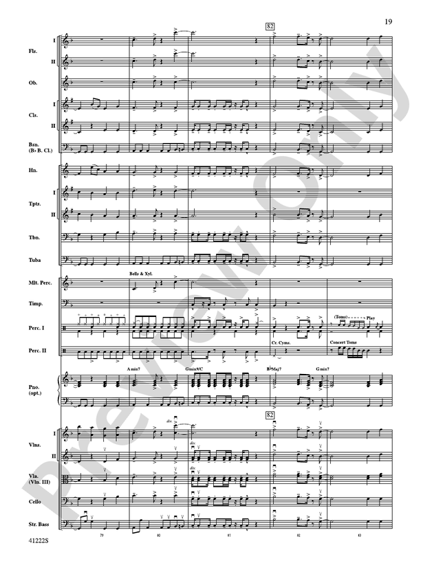 Treasure - Full Orchestra Conductor Score & Parts (Digital Download)