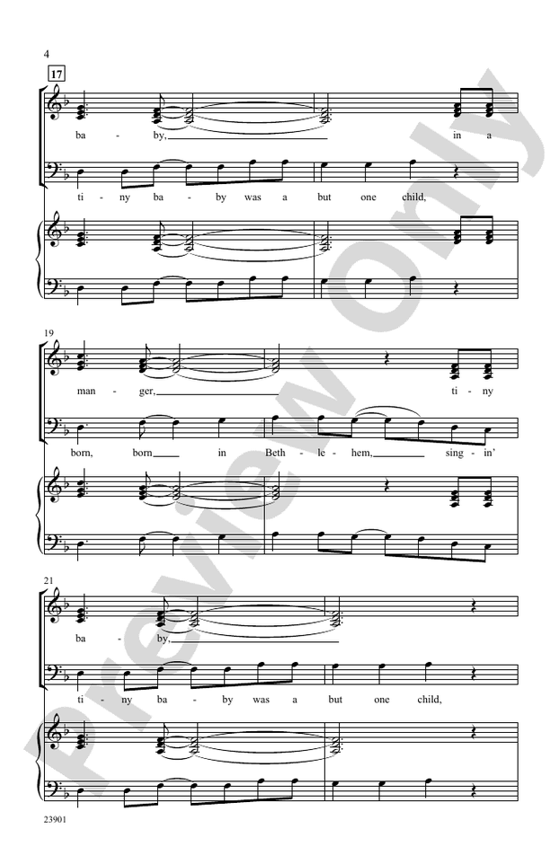 Bethlehem Spiritual – SSAB, a cappella Choral Octavo (Digital Download)
