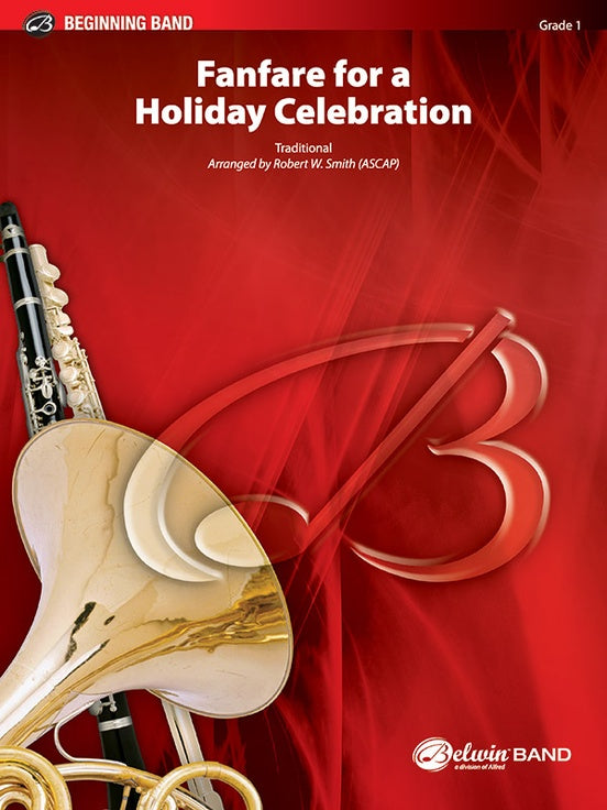 Fanfare for a Holiday Celebration - Concert Band Conductor Score & Parts (Digital Download)
