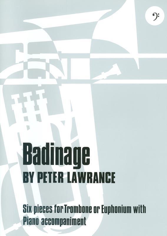 Badinage Bass Clef Edition; Trombone/Euphonium with Pno Accomp – Lawrance