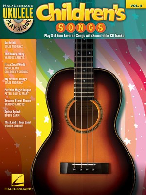 Children's Songs - Ukulele Play-Along Volume 4 - Ukulele Hal Leonard /CD