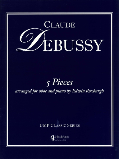 5 Pieces - Oboe/Piano - Debussy arr Roxburgh - United Music Publishers