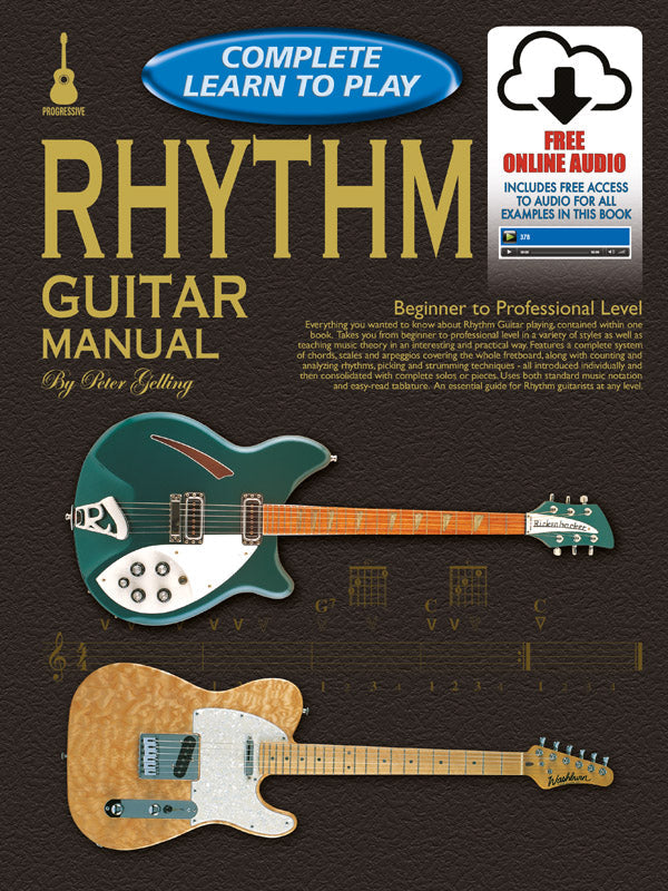 Complete Learn to Play Rhythm Guitar Manual Bk/2CD