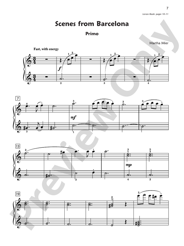 Premier Piano Course, Duet 4 - 1 Piano, 4 Hands (Digital Download)