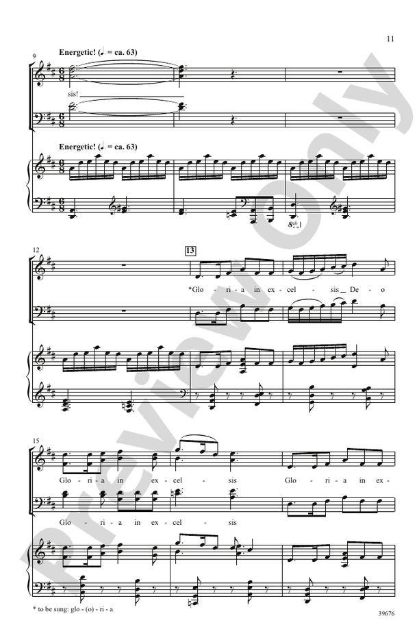 Missa Festiva – SATB Choral Octavo (Digital Download)