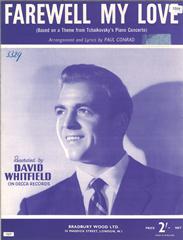 Farewell My Love - David Whitfield - PVG (Digital Download)