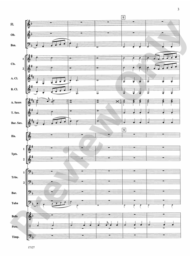 Earl of Oxford's March - Concert Band Conductor Score & Parts (Digital Download)