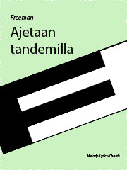 Ajetaan tandemilla - Melody/Lyrics/Chords (Digital Download)