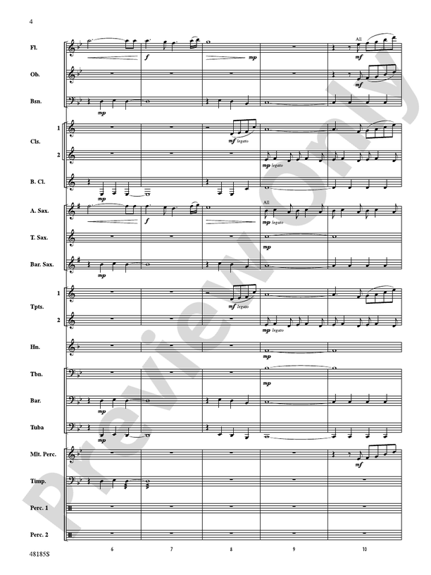 Derivations - Concert Band Conductor Score & Parts (Digital Download)