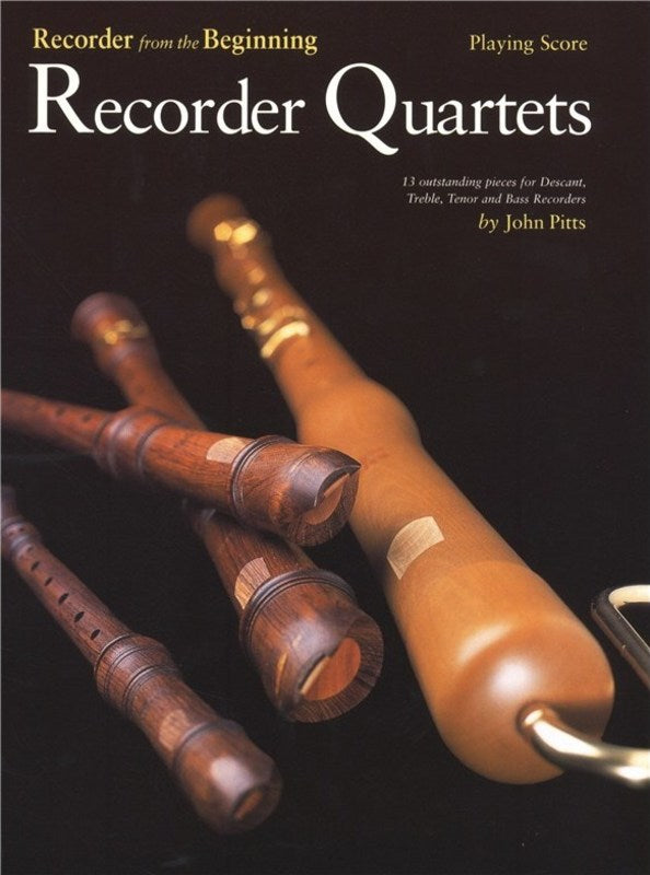 Pitts Recorder Quartets - Recorder Quartet Score Chester CH61696