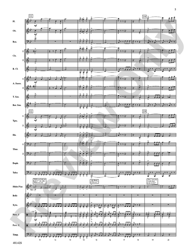 Band of Heroes - Concert Band Conductor Score & Parts (Digital Download)