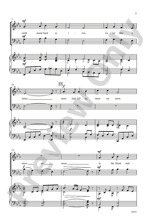 A Holst Christmas - SAB Choral Octavo (Digital Download)