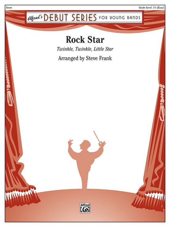 Rock Star - Concert Band Conductor Score & Parts (Digital Download)
