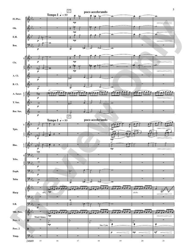 Metroplex: Three Postcards from Manhattan - Concert Band Conductor Score & Parts (Digital Download)