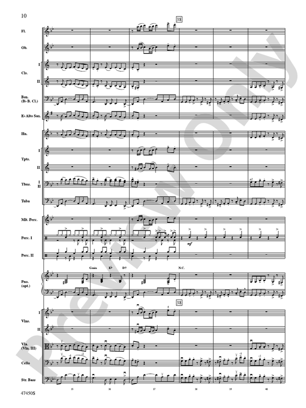 Havana - Full Orchestra Conductor Score & Parts (Digital Download)