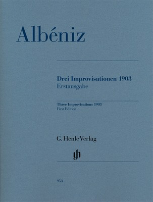 Three Improvisations 1903 Piano Solo