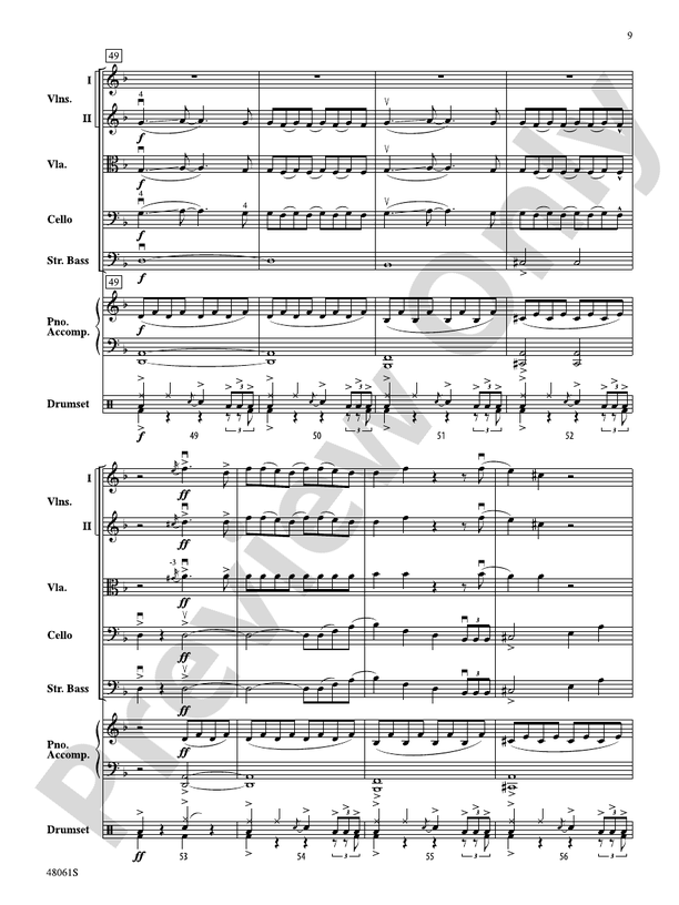 Believer/PCS - String Orchestra Conductor Score & Parts (Digital Download)
