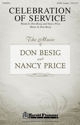 Celebration of Service - Don Besig - SATB Don Besig|Nancy Price Shawnee Press Choral Score Octavo