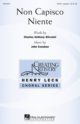 Non Capisco Niente - John Conahan - SATB Hal Leonard Octavo