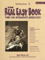 Real Easy Book Vol 2 Intermed Improv Bc Vers - Bass Clef Version - Various - Bass Clef Instrument Sher Music Co. Fake Book Spiral Bound