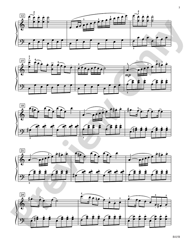 Italian Sonatina, Op. 70, No. 13 - Piano (Digital Download)