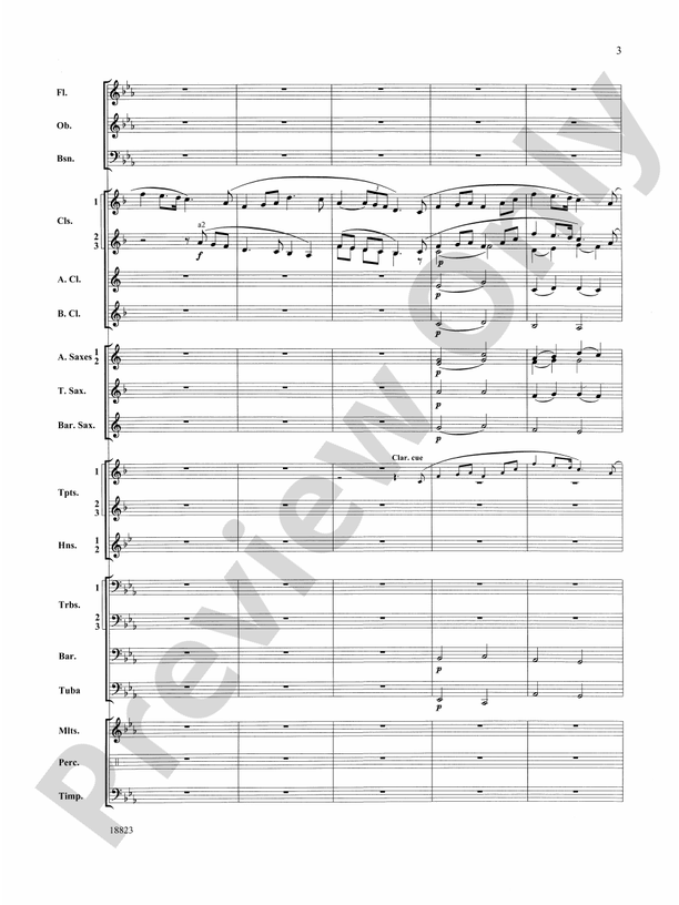 Irish Ayre for Winds - Concert Band Conductor Score & Parts (Digital Download)