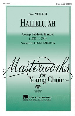 Hallelujah - (from Messiah) - George Frideric Handel - Roger Emerson Hal Leonard ShowTrax CD CD