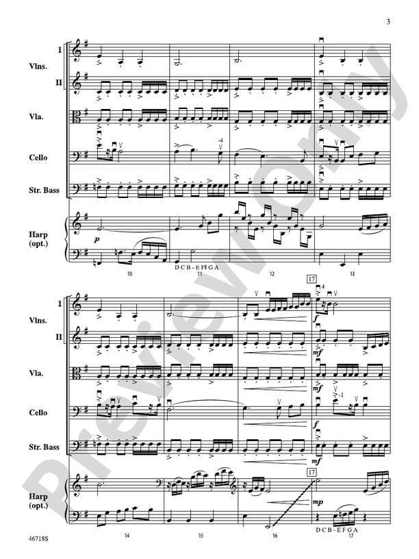 North of the Mountain - String Orchestra Conductor Score & Parts (Digital Download)