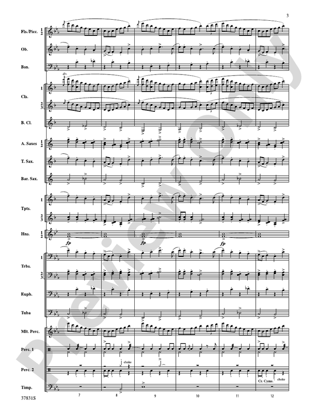 Saddle Up! - Concert Band Conductor Score & Parts (Digital Download)