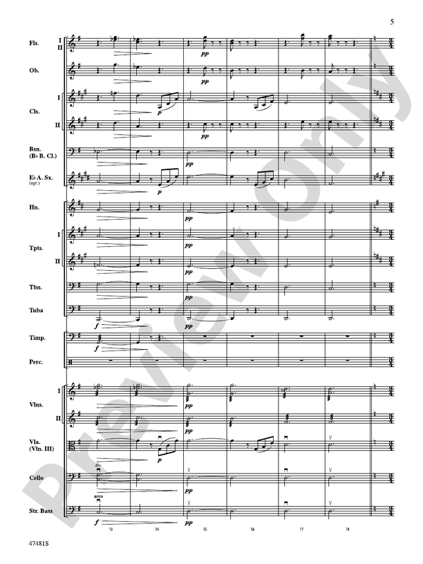 The Blue Danube Waltz – Full Orchestra Conductor Score & Parts (Digital Download)