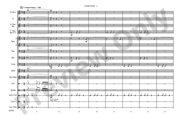 Man of Steel, Part 3 – Marching Band Conductor Score & Parts (Digital Download)
