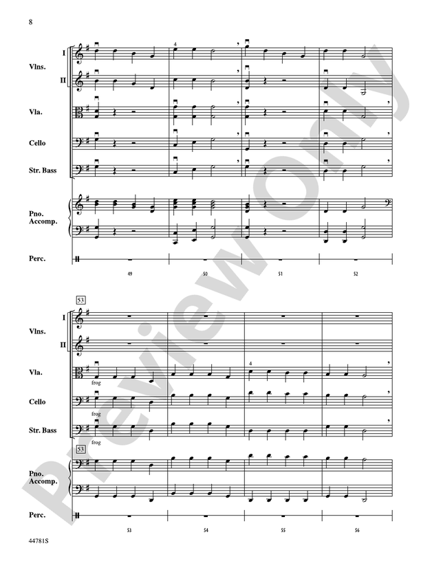German Christmas Carols - String Orchestra Conductor Score & Parts (Digital Download)