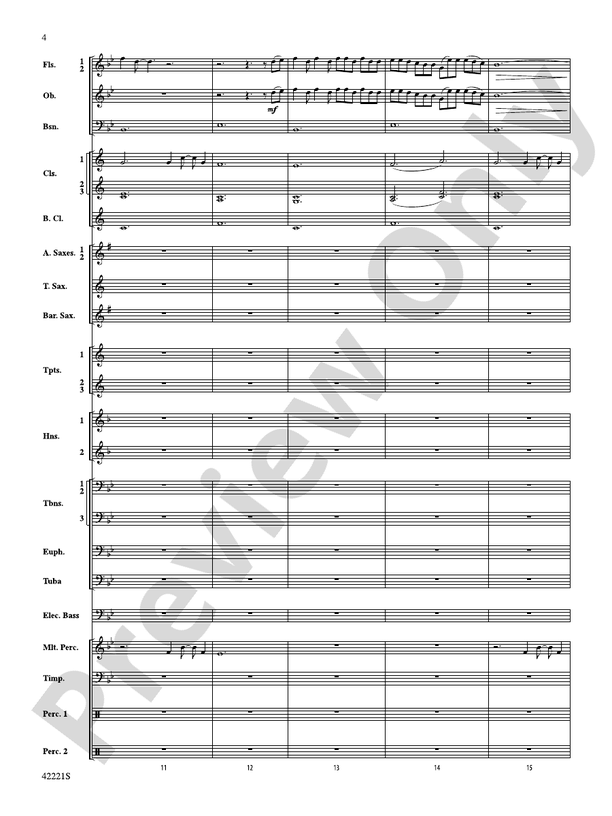 Carry On - Concert Band Conductor Score & Parts (Digital Download)