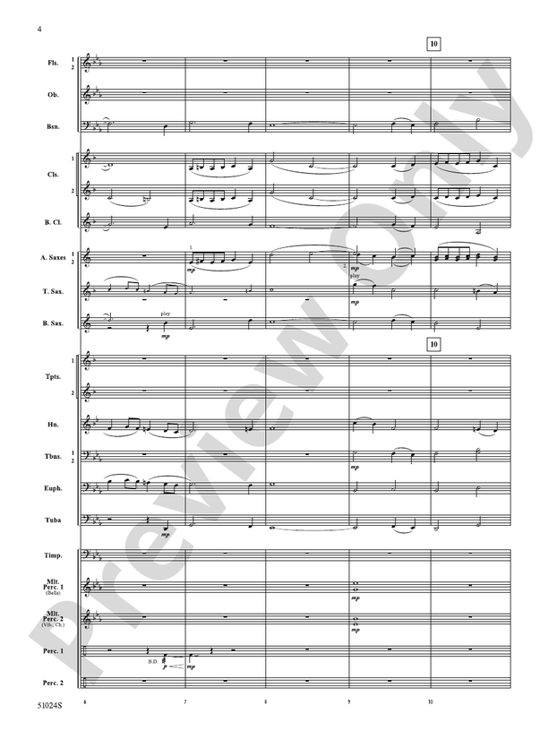 Uniquely You – Concert Band Conductor Score & Parts (Digital Download)