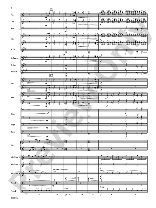 Volatus - Concert Band Conductor Score & Parts (Digital Download)