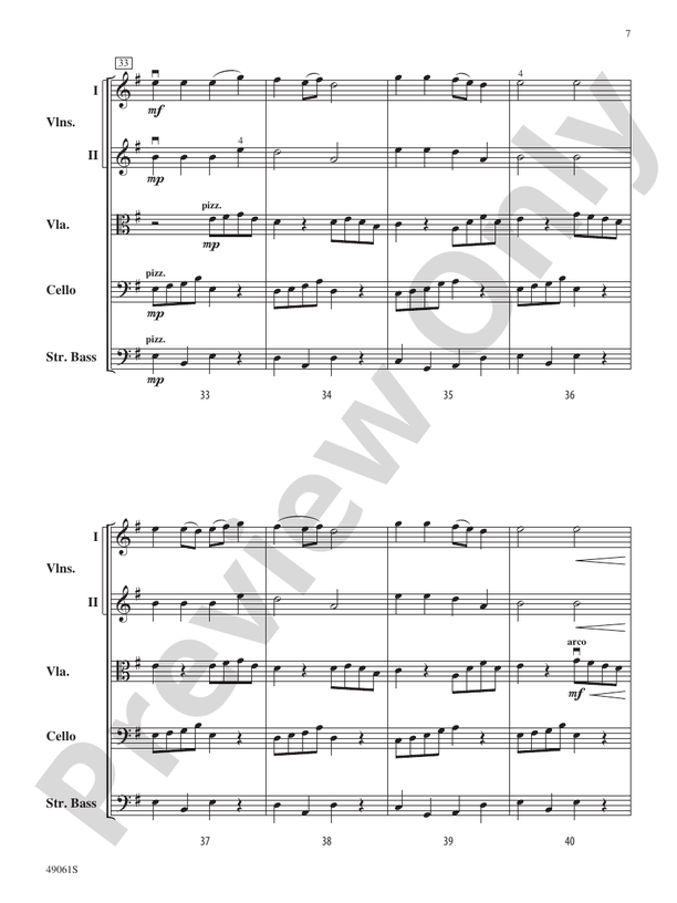 HANEROT HALALU/HSO - String Orchestra Conductor Score & Parts (Digital Download)