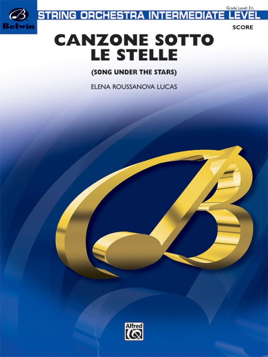 Canzone sotto le stelle – String Orchestra Conductor Score & Parts (Digital Download)