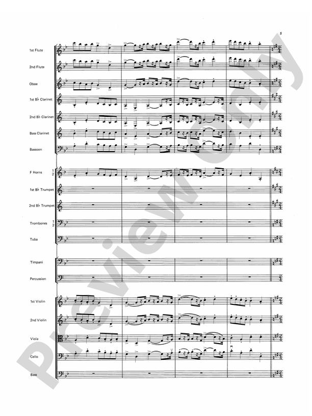 Farandole – Full Orchestra Conductor Score & Parts (Digital Download)