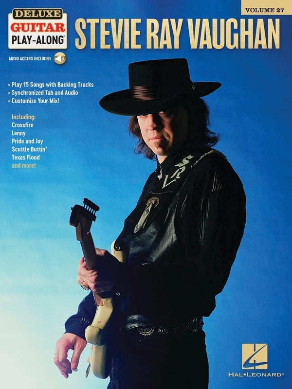 Stevie Ray Vaughan - Delux Guitar Playalong Volume #27 - Guitar/Audio Access Online Hal Leonard 402790