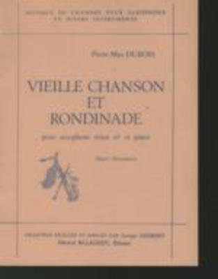 Vielle Chanson et Rondinade - for b flat saxophone and piano - Pierre-Max Dubois - Bb Saxophone Gerard Billaudot Editeur