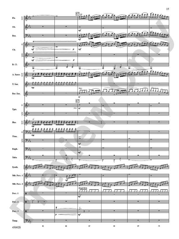 Winds of Change - Concert Band Conductor Score & Parts (Digital Download)