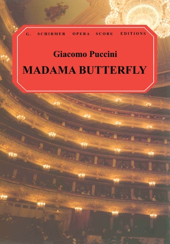 Puccini - Madama Butterfly - Vocal Score Schirmer 50338200